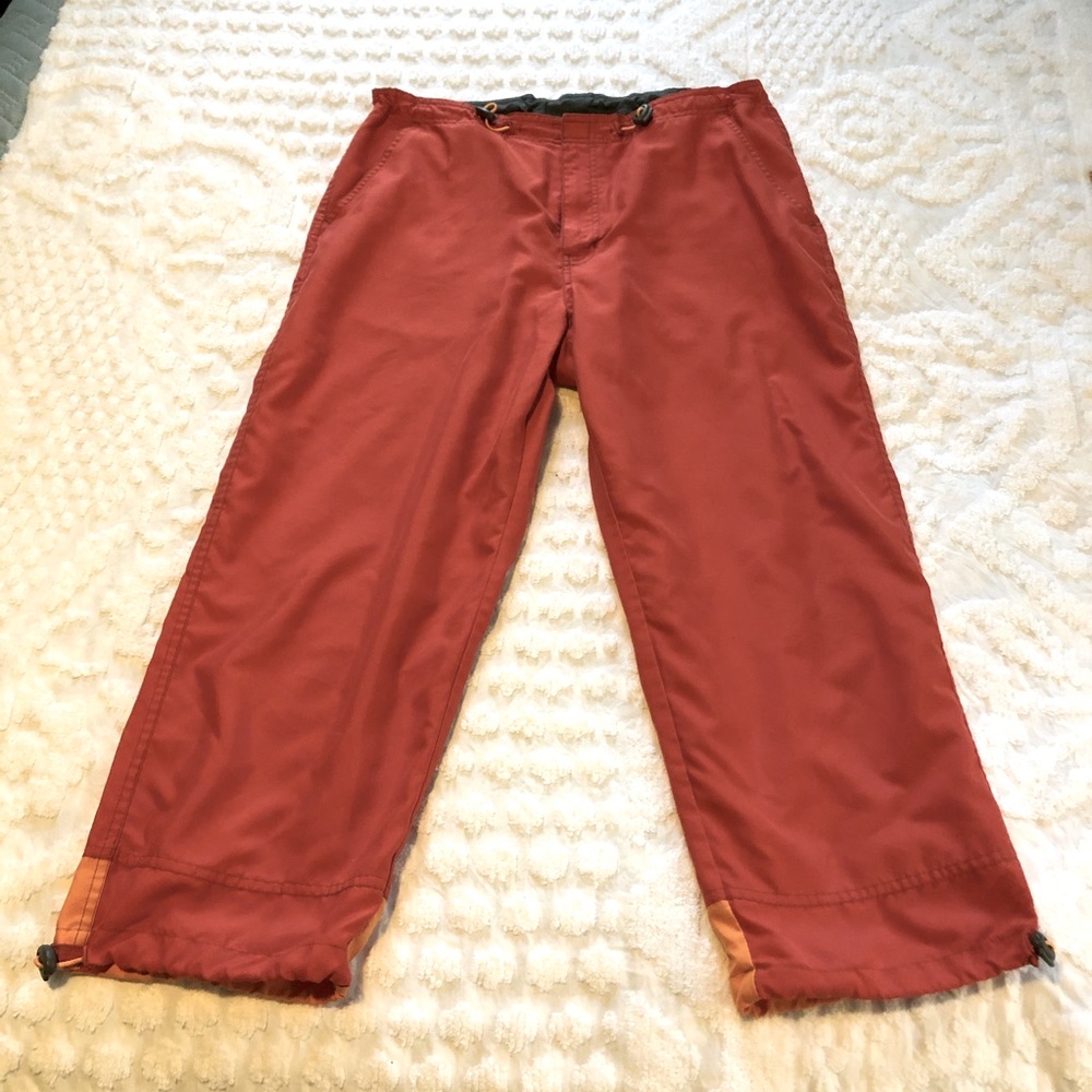GAP Orange Cargo Pants Versatile and Comfortable